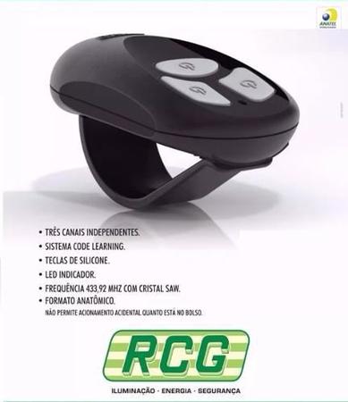 Imagem de 05 un. Controle para portão RCG Command 433mhz cerca alarme