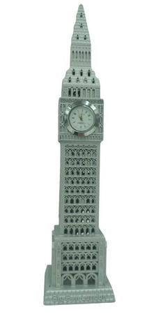 1 big ben no tamanho a maior com 23,5 cm de altura cinza prata - miniatura  Londres - DECORARJ - Estatueta - Magazine Luiza