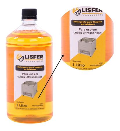 Imagem de 1 Fluido Para Limpeza De Injetores 1L + 2 Detergentes De Limpeza - Lisfer