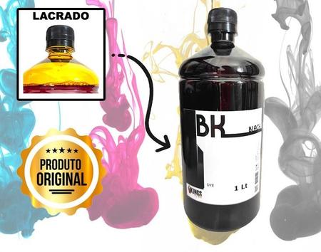 Imagem de 1 Litro Black Tinta Para Impressora Alta Qualidade MFC-J200 MFC-J430W Kings Of Ink