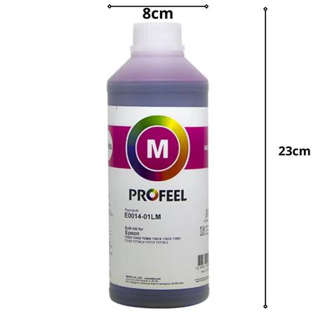 Imagem de 1 Litro Tinta Corante Para Profeel Inktec compativel  E0017 L800 L801 L805 L810 L850 L1800