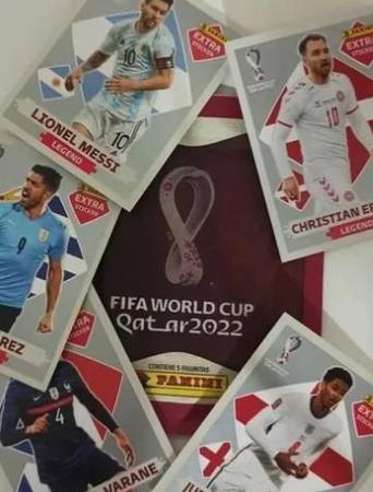 Figurinhas Extras Copa do Mundo 2022 Legend e Rookie Original - Panini -  Figurinhas para Álbum - Magazine Luiza