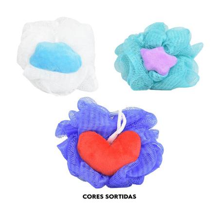 1 Sabonete Relaxante Camomila + Esponja Sortida para bebê - Granado Imagem de 1 Sabonete Relaxante Camomila + Esponja Sortida para bebê