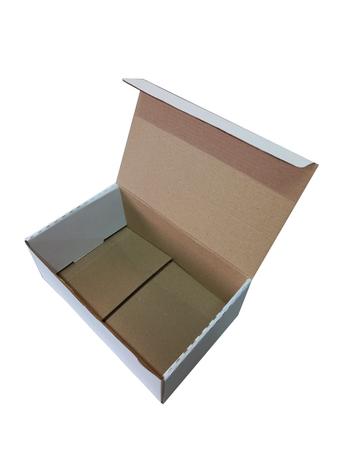 10 Caixas de Papelão Branco Montável 19 x 12 x 07 para Envio Correios Sedex Lojistas Encomendas - RP CAIXAS Imagem de 10 Caixas de Papelão Branco Montável 19 x 12 x 07 para Envio Correios Sedex Lojistas Encomendas