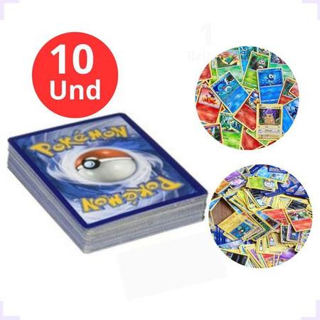 Deck com 55 Cartas de Pokemon Cards Sem Repetição Cartinhas - Deck de  Cartas - Magazine Luiza