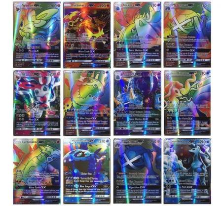 50 Cartas De Pokemon Gx,Ex,Vmax,V sem Repitação/ Proxy - Takara Tomy - Deck  de Cartas - Magazine Luiza