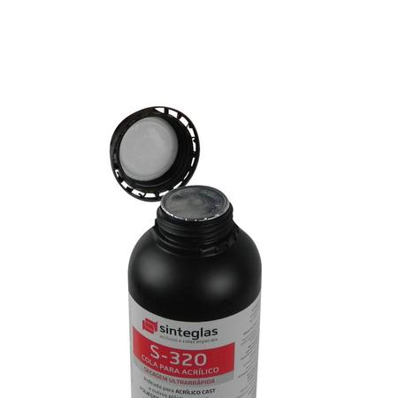 Imagem de 10 Cola Ultra-sinteglas Acrílico/policarbonato S-320