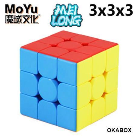 Kit 10 Unid Cubo Mágico Dado Profissional Interativo 3x3x3