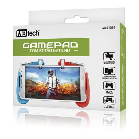 10 Gamepads com Gatilho Controle Celular Joystick Suporte Jogo