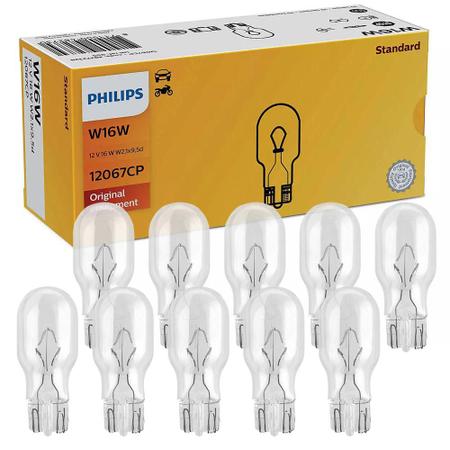 Jogo 10 Lampada Philips R10 Standard 67 10W 12V