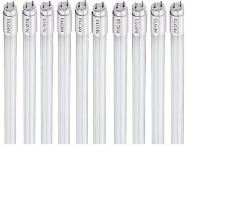 Imagem de 10 Lâmpadas Led Tubular 10W Bivolt Certificação Do Inmetro