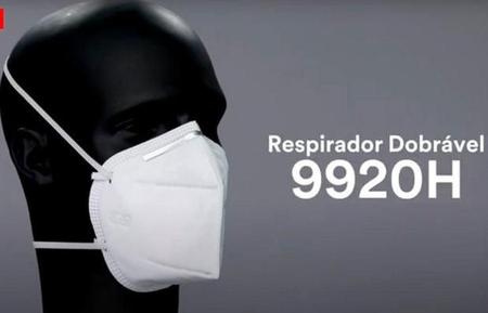 Imagem de 10 Máscaras 3M 9920H Hospitalar com registro Anvisa e selo Inmetro- CA 17611 n95 - 3M Brasil