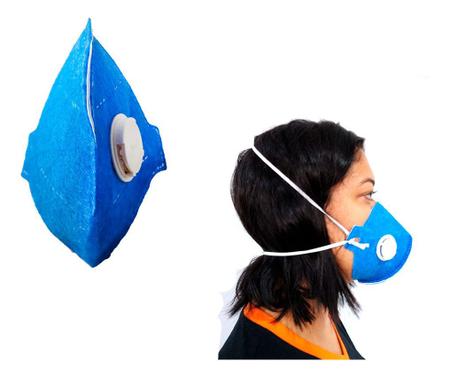 Imagem de 10 Máscaras N95 Proteção Facial Pff2s Com Válvula Exalação