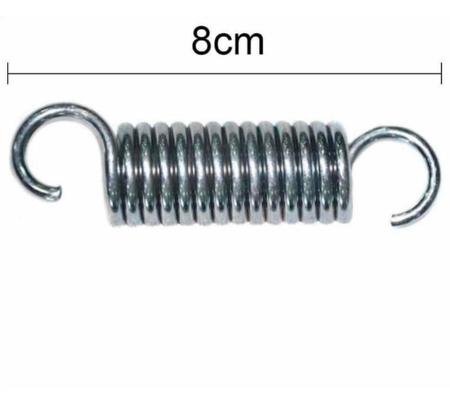 Imagem de 10 Molas para jump profissional com 8 cm feita em aço