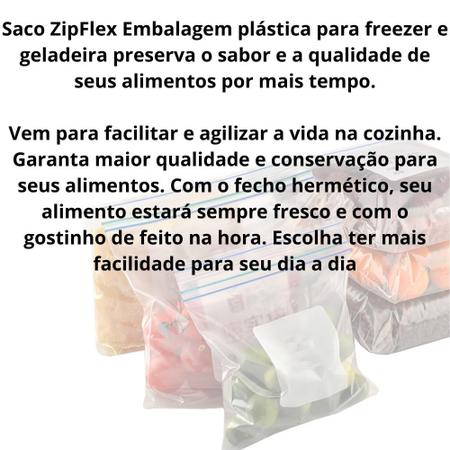 Imagem de 10 Sacos Herméticos amazenar alimentos reutilizavel 18X23cm