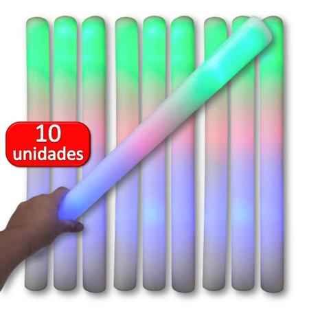 Imagem de 10 Unidades Bastão De Espuma Com Led