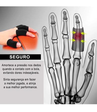 Imagem de 10 Unidades Protetor de Dedo Elástico Vôlei Basquete Handebol