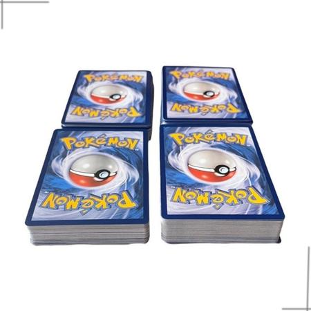 100 Cartas Pokemon Originais Sem Repetições Com 05 Brilhantes/Raras  Garantidas - COPAG - Deck de Cartas - Magazine Luiza