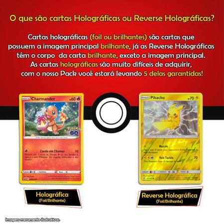 100 Cartas Pokemon Originais Sem Repetições Com 05 Brilhantes/Raras  Garantidas - COPAG - Deck de Cartas - Magazine Luiza