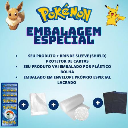 Lote De 100 Cartas Pokémon + 1 Ultra Rara - Copag - Deck de Cartas -  Magazine Luiza