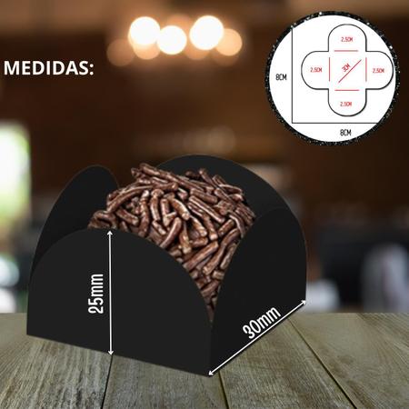 100 Forminhas 4 Pétalas Brigadeiro Festa Roblox Envio Rapido