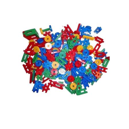 Kit 150 bolinhas coloridas + 6 tatames 50x50 + 100 peçinhas de montar multi  blocos infantil - Valentina Brinquedos - Brinquedos de Montar e Desmontar -  Magazine Luiza