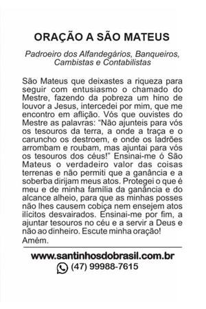 Santinho Salmo 91 1000 Unidades Com Oração No Verso em Promoção na