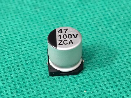 Imagem de 1000x Capacitor Eletrolitico 47uf/100v Smd 105 10x10,2mm