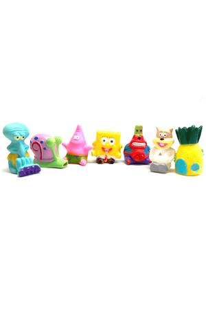 Imagem de 10Un Bob Esponja Kit Miniaturas Crianças Brinquedo Coleção 