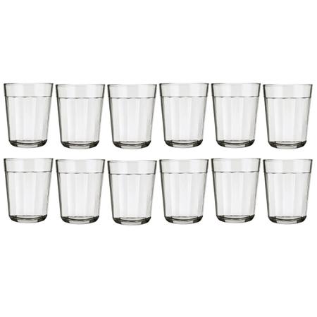 6 Copos Vidro Cachaça Americano Dose Shot