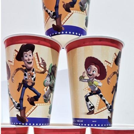 Imagem de 12 Lembrancinha copos personalizados Toy Story decoração festa