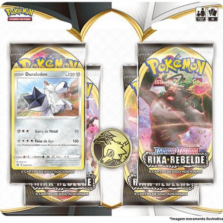 Blister Quádruplo Pokémon Espada Escudo Origem Perdida 25 Un - Copag - Deck  de Cartas - Magazine Luiza