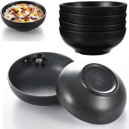 Imagem de 12 Tigela Japonesa 300ml Bowl Oriental Melamina Sopa Lamen