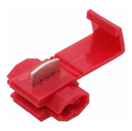 Imagem de 1200pçs Conector Derivação Emenda Fios Vermelho 0,5 A 1,5mm