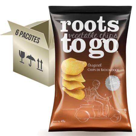 Imagem de 12X Chips De Batata-Doce Roots To Go 45G