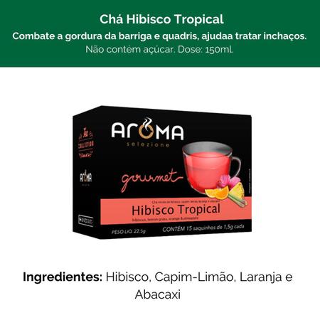 Imagem de 15 Sachês Chá - Hibisco Tropical - Sachê Aroma
