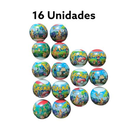 16 Brinquedos Pokémon Go na Pokébola. - Boneco Pokémon - Magazine