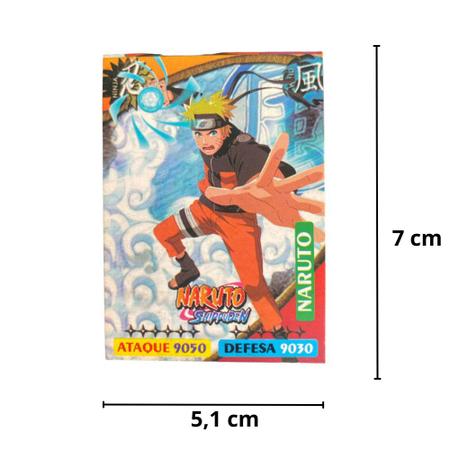 Naruto Shippuden - Lote De 80 Figurinhas Sem Repetição - Escorrega