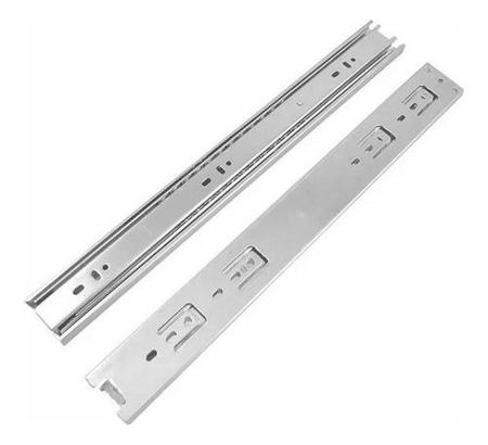 18 Corrediças Telescópicas 25cm Gaveta Trilho Zinca. 9Pares - Rayco Imagem de 18 Corrediças Telescópicas 25cm Gaveta Trilho Zinca. 9Pares