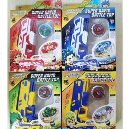2X Kits Beyblade Brinquedo Com Peões + Lançador Speed Top em Promoção na  Americanas