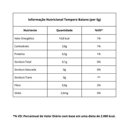 Imagem de 1Kg Tempero Baiano Nutritivo Saudável Saboroso Versátil