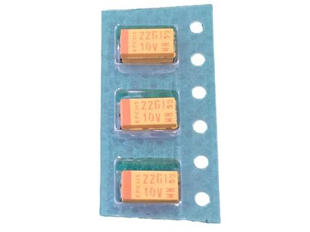 Imagem de 1x Capacitor Tantalo 22uf/10v Smd Case C 3,2x6mm Epcos