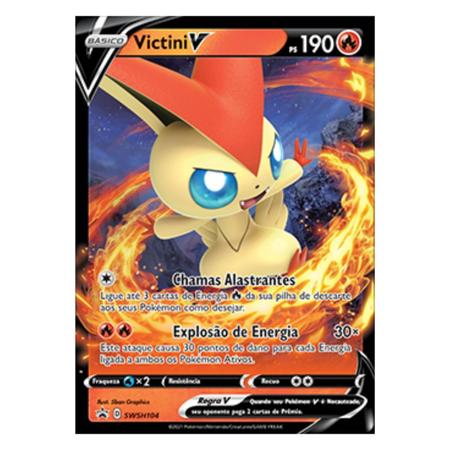 2 Baralhos Pokemon Batalha V - Gardevoir V e Victini V Copag - 85350 - Jogo  de Cartas - Magazine Luiza