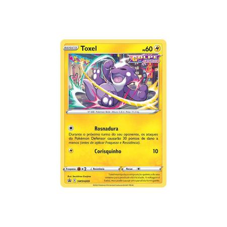 Blister Triplo Toxel Pokémon Espada e Escudo 10 - Estrelas Radiantes
