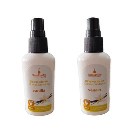 Imagem de 2 Bloqueador de Odor Sanitário Pós Bariátrica Perfumado Potente Elimina Odor N2 de 60ml - Envio Já