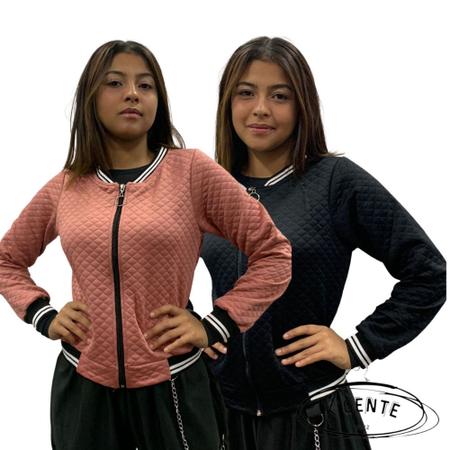 Imagem de 2 Blusa De Frio Feminina Barata Blazer Casaco Social 2023