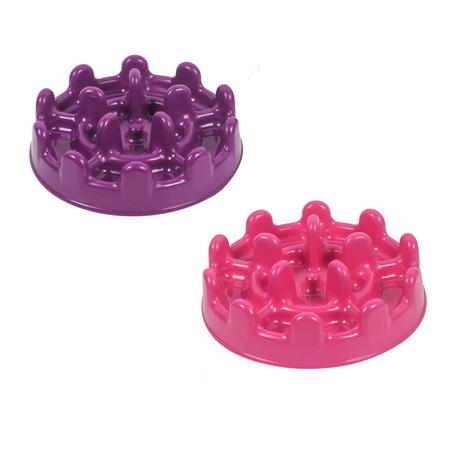 Comedouro Interativo Pet Games Pet Fit Lento - roxo