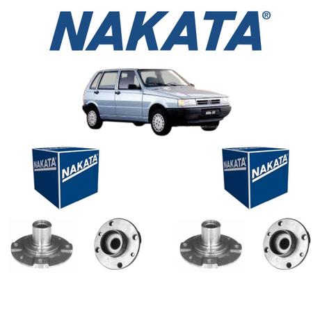 Imagem de 2 Cubo de Roda Fiat Uno Dianteiro Nakata Original 1993 1994 1995 1996