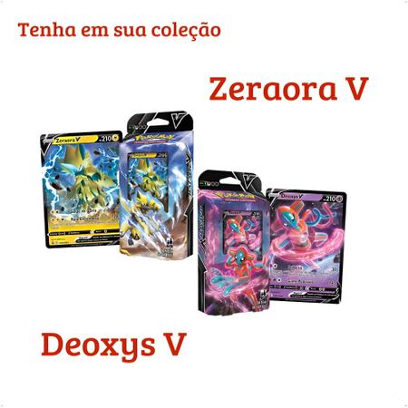 Deck Pokémon Batalha V - Deoxys-v - Copag - Lojas França