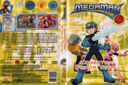 Imagem de 2 DVDs Megaman O Herói Virtual + Conectar Força Total